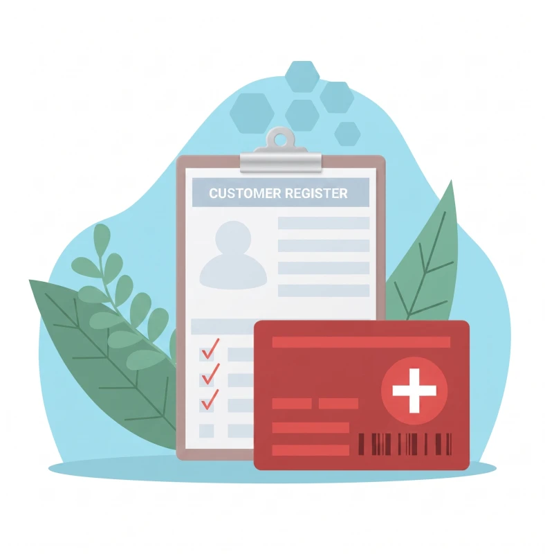 Customer Register Page Image