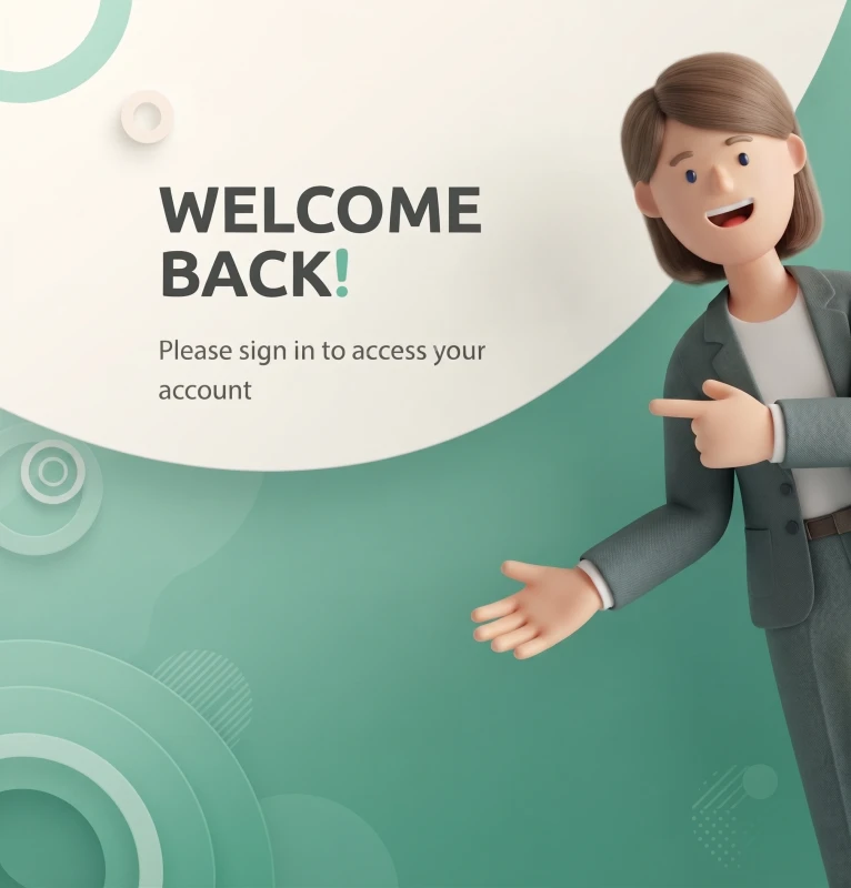 Customer Login Page Image